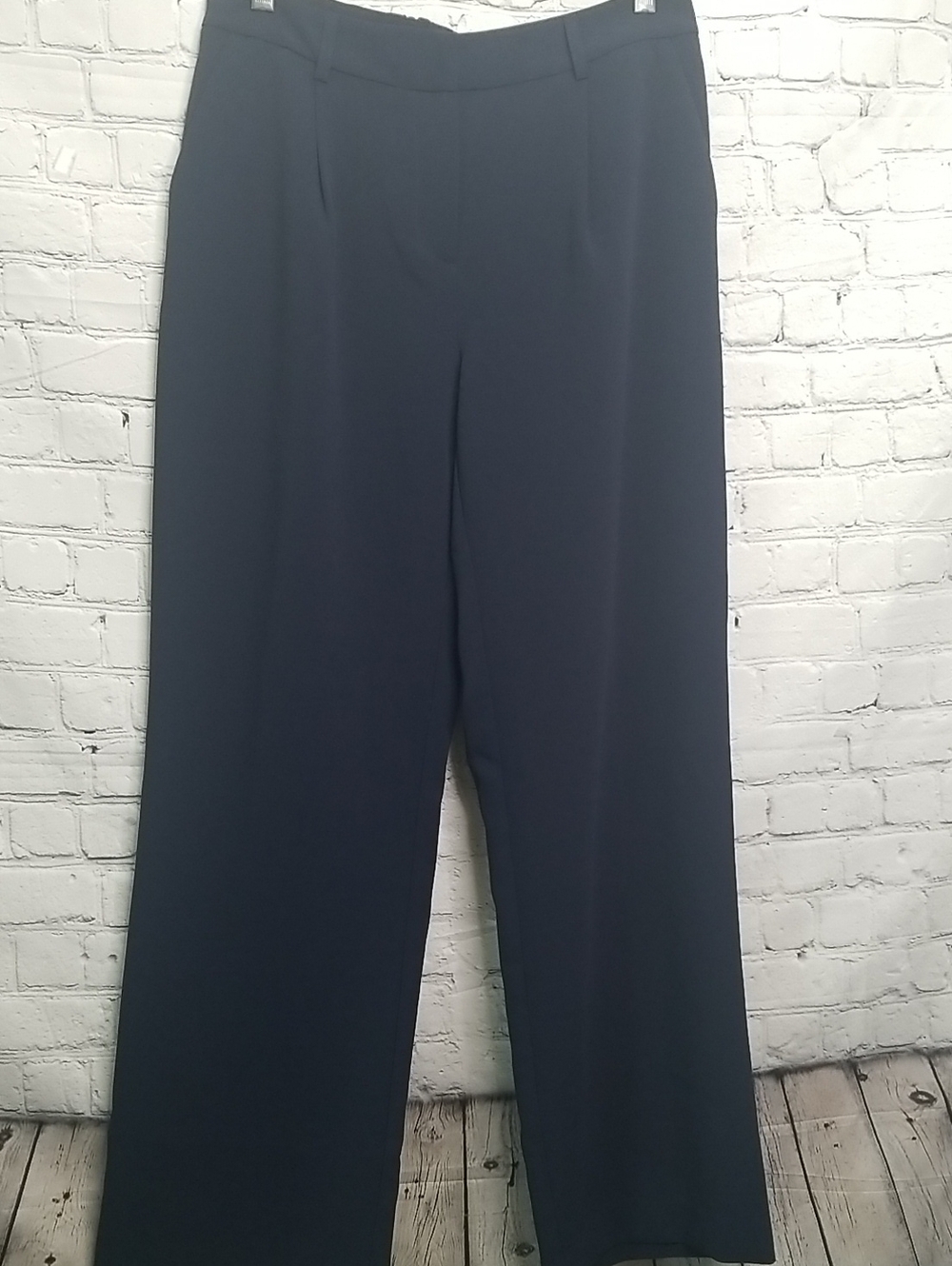 DKNY Pants Navy Size 6 Zip Front Four Pockets EUC